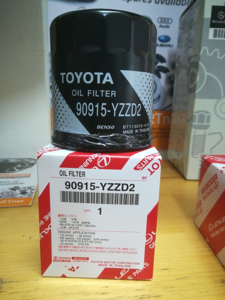 Toyota, oil filter, 90915-YZZD2