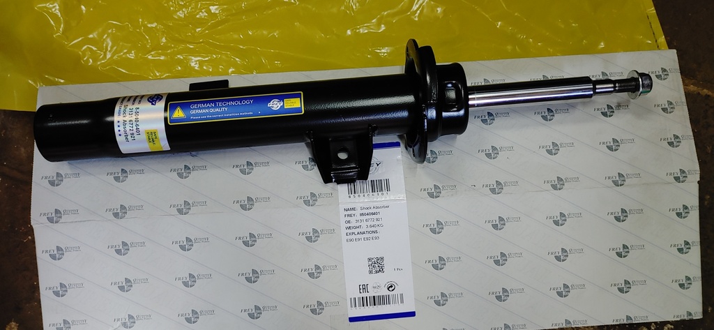 bmw, Shock Absorber, Front Axle, Left, 31316772921
